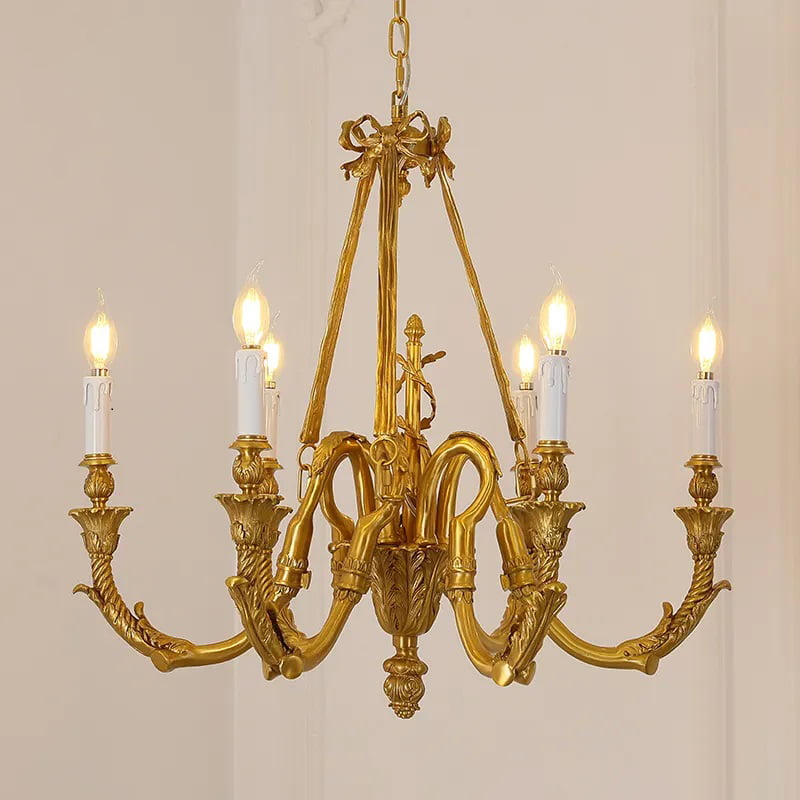 Đèn chùm cổ điển Châu Âu TDC-6812