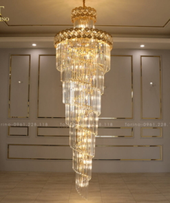 Đèn thông tầng pha lê TTT-8053
