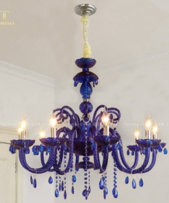 Đèn chùm hiện đại TCH-8637-Xanh