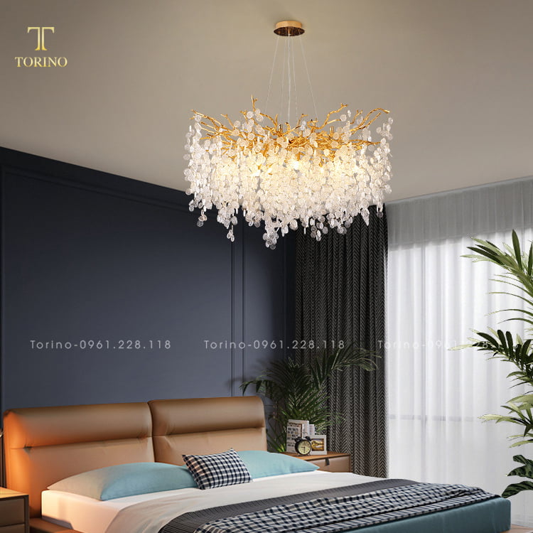 Đèn chùm hiện đại TCH-8646-80 14 Đèn chùm phòng ngủ TCH-8646-80