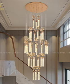 Đèn thông tầng pha lê TTT-8046
