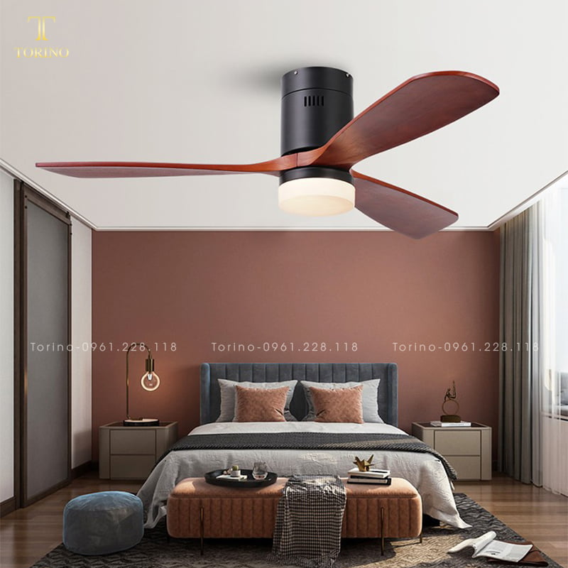Quạt trần đèn TQ-8218 6 Quạt trần đèn TQ-8218