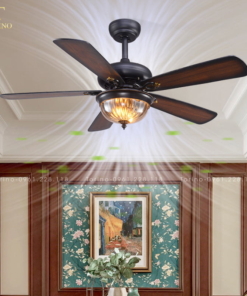 Quạt trần đèn hiện đại TQ-8206