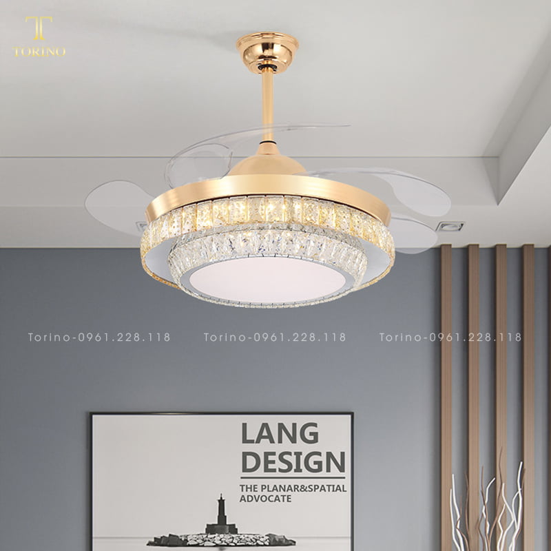 Quạt trần đèn TQ-8233-1