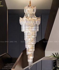 Đèn thông tầng pha lê TTT - 8007