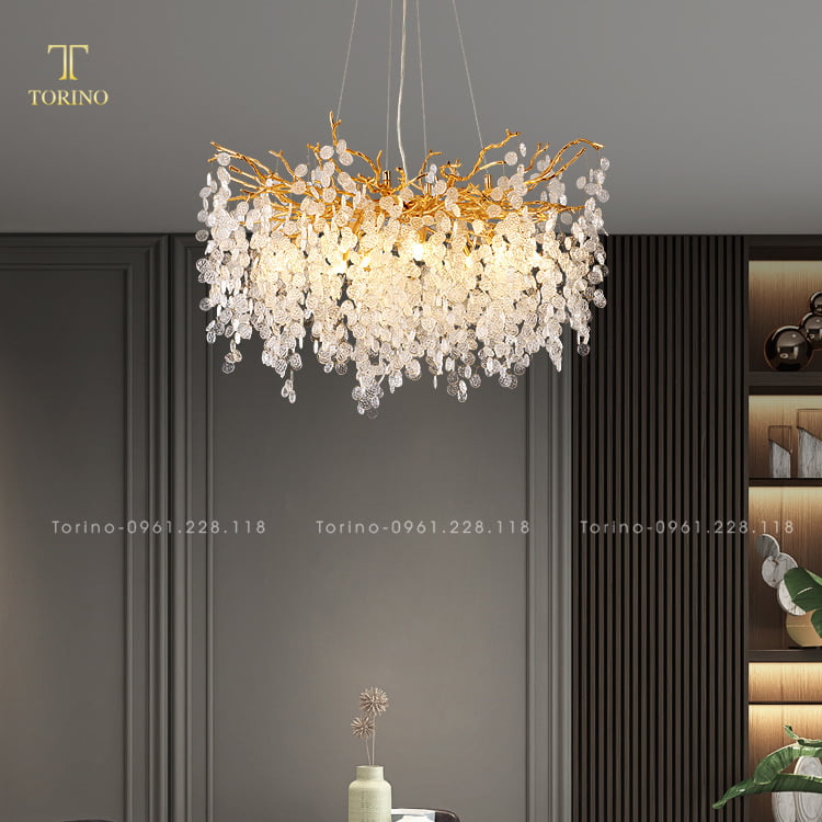 Đèn chùm hiện đại TCH-8646-80 6 Đèn chùm hiện đại TCH-8646-80