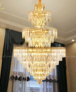 Đèn thông tầng pha lê TTT-8054
