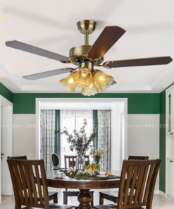 Quạt trần đèn hiện đại TQ-8221