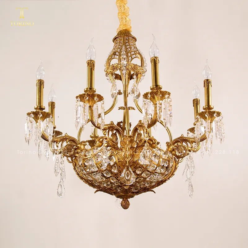 Đèn chùm cổ điển Châu Âu TDC-6830