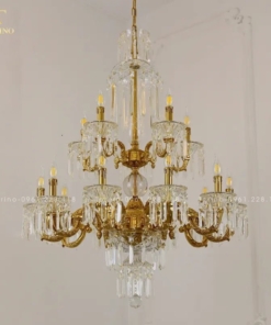 Đèn chùm cổ điển Châu Âu TDC-6837