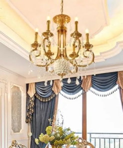 Đèn chùm cổ điển Châu Âu TDC-6848