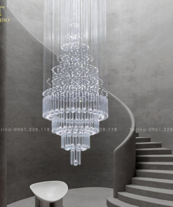 Đèn thông tầng pha lê TTT-8019