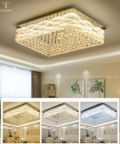 Đèn mâm pha lê thiết kế MTK 7013