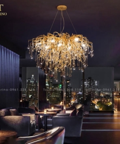 Đèn pha lê hiện đại TCH-8628-60
