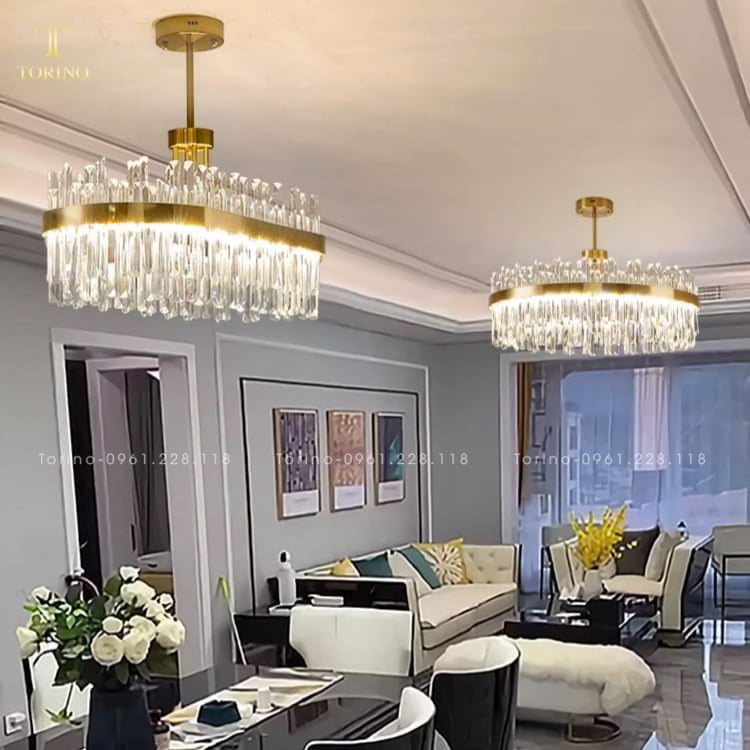 Đèn chùm pha lê hiện đại TCH-8617