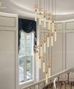 Đèn thông tầng pha lê TTT-8046
