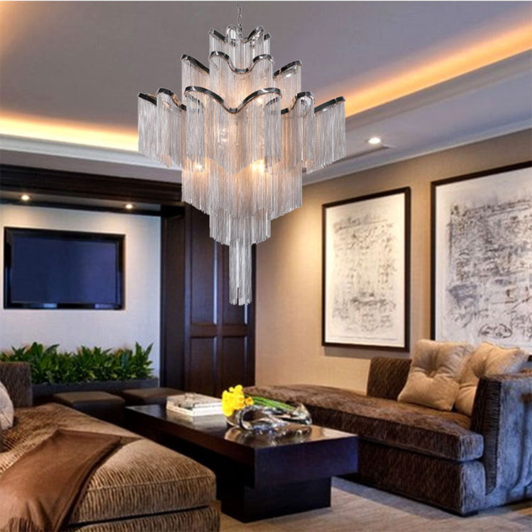 Đèn pha lê hiện đại TCH-8627