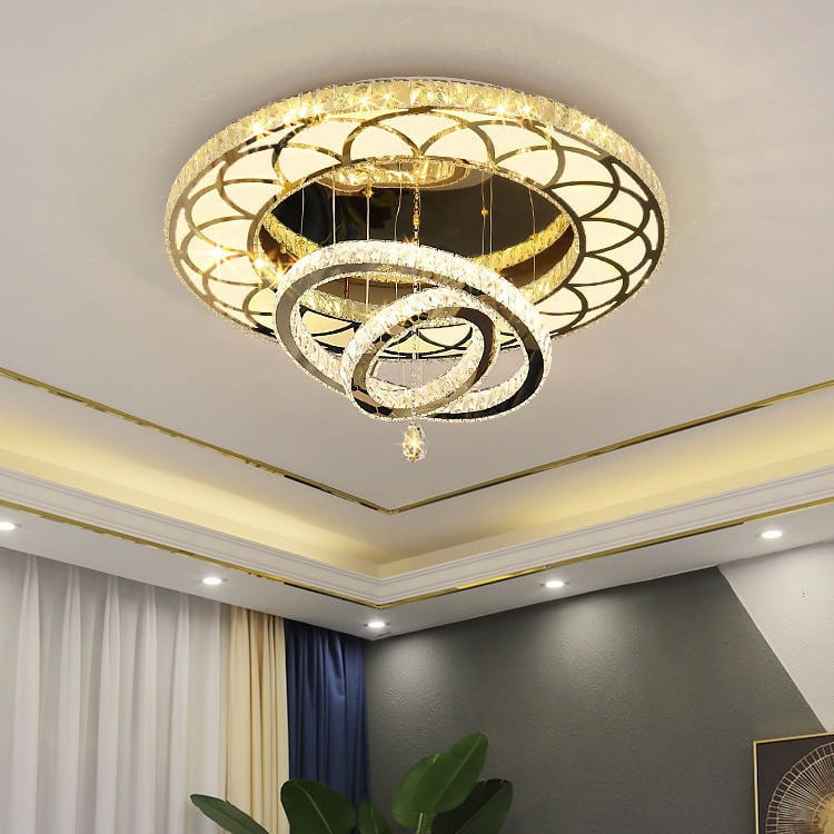 Đèn mâm pha lê MPL-7045 8 Đèn mâm pha lê MPL-7045