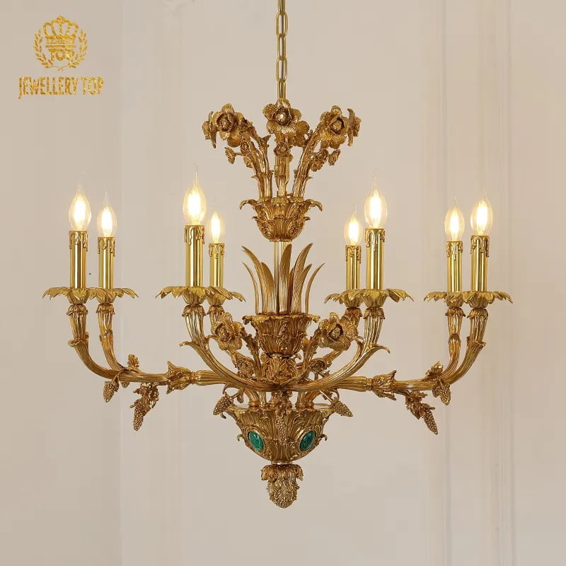 Đèn chùm cổ điển Châu Âu TDC-6811