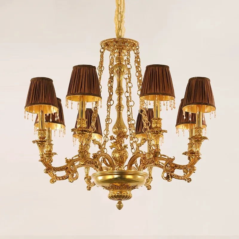 Đèn chùm cổ điển Châu Âu TDC-6844