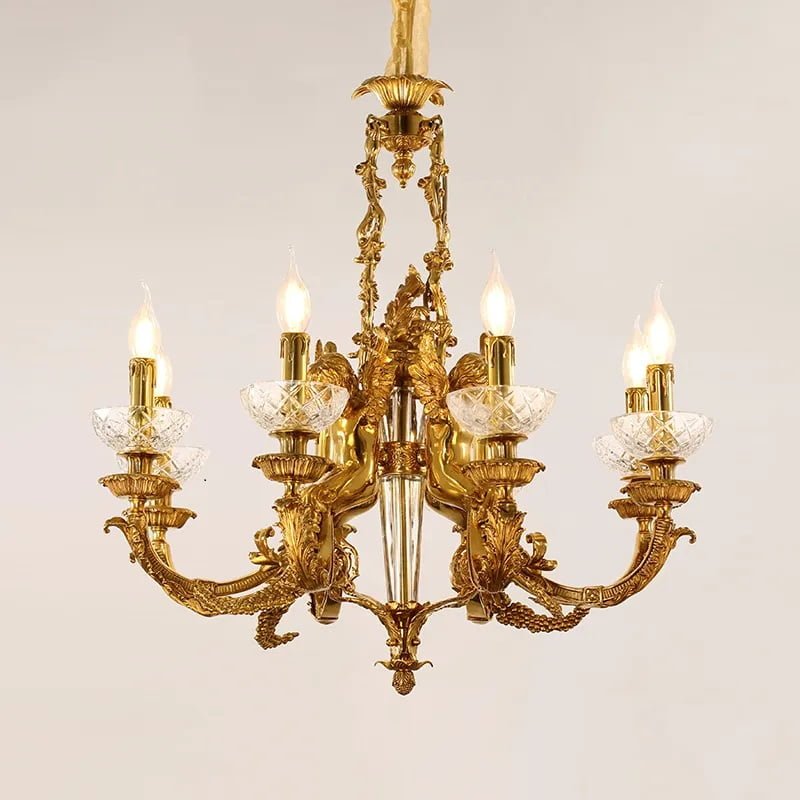 Đèn chùm cổ điển Châu Âu TDC-6829