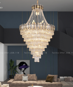 Đèn thông tầng pha lê TTT-8024