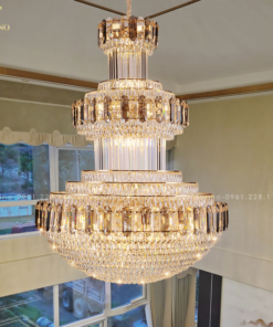 Đèn thông tầng pha lê TTT-8025