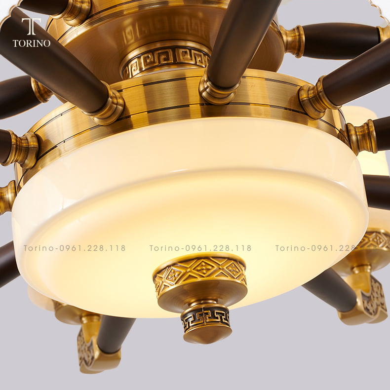 Đèn chùm cổ điển TCT-6805-15 4 Đèn chùm cổ điển TCT-6805-15