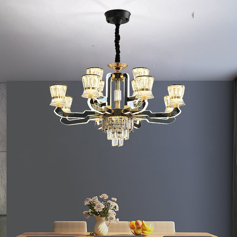 Đèn chùm pha lê hiện đại TCH-8672
