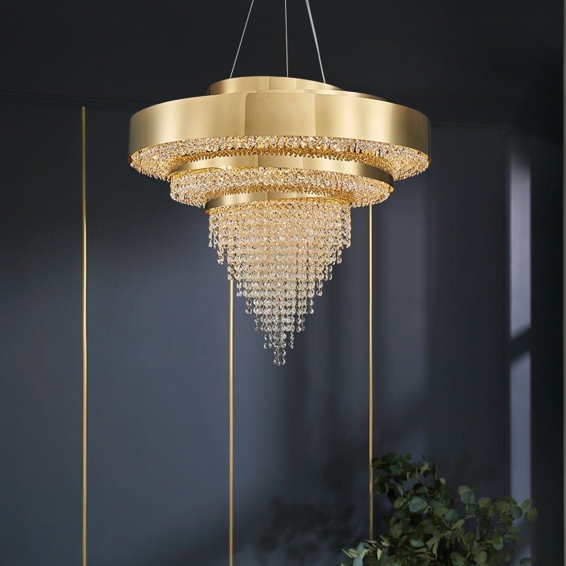 Đèn chùm pha lê hiện đại TCH-8676-60