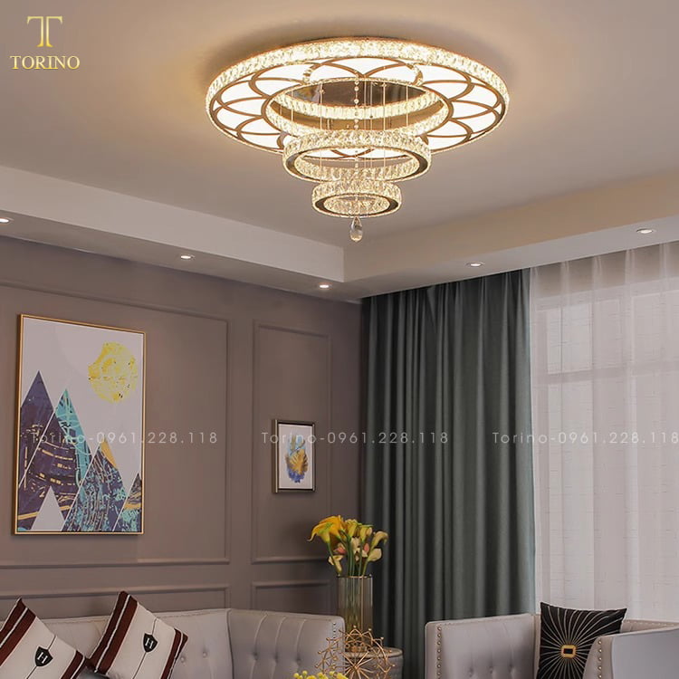 Đèn mâm pha lê MPL-7045 9 Đèn mâm pha lê MPL-7045