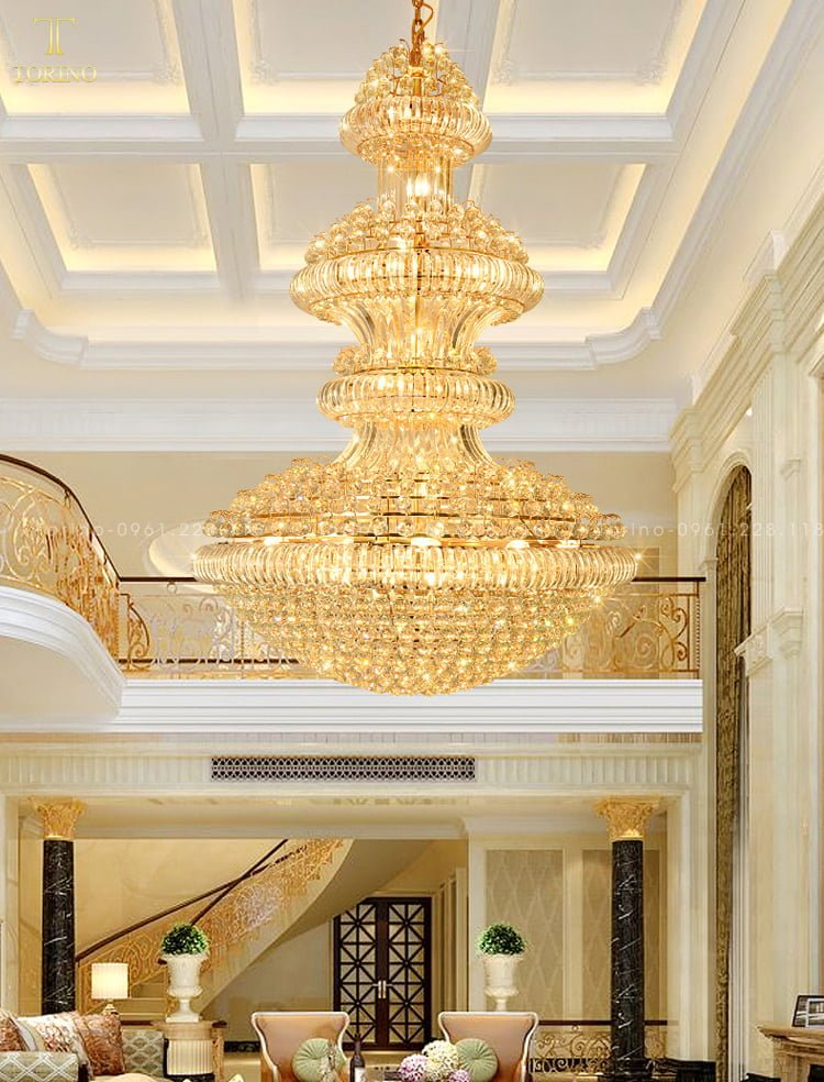 Đèn thông tầng pha lê TTT-8064