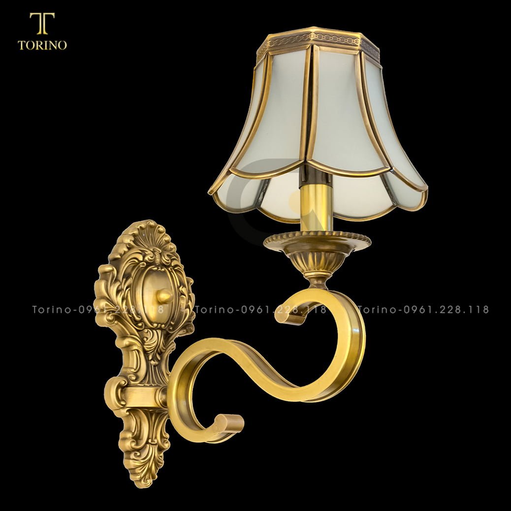 Đèn treo tường đồng TTD-2532-1 2 Đèn treo tường đồng TTD-2532-1