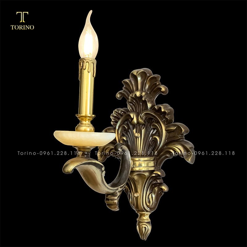 Đèn treo tường đồng TTD-2521-1 2 Đèn treo tường đồng TTD-2521-1