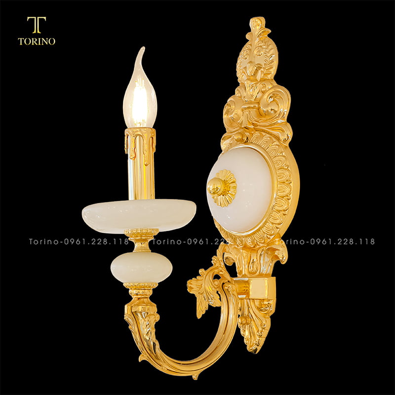 Đèn treo tường đồng TTD-2525-1 2 Đèn treo tường đồng TTD-2525-1