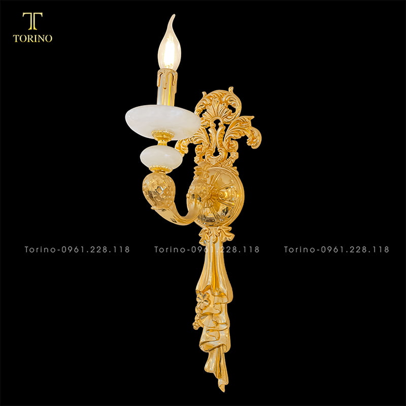 Đèn treo tường đồng TTD-2528-1 2 Đèn treo tường đồng TTD-2528-1