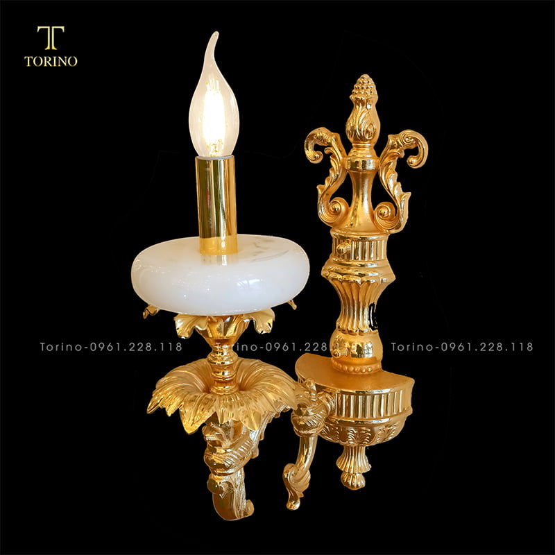Đèn treo tường đồng TTD-2530-1 2 Đèn treo tường đồng TTD-2530-1