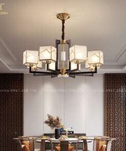 Đèn Chùm Đồng Phòng Khách Đẹp DCD-1778