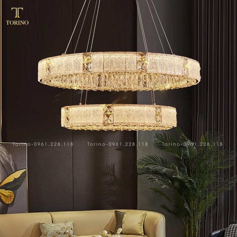 Đèn chùm phòng khách hiện đại DCH-3797