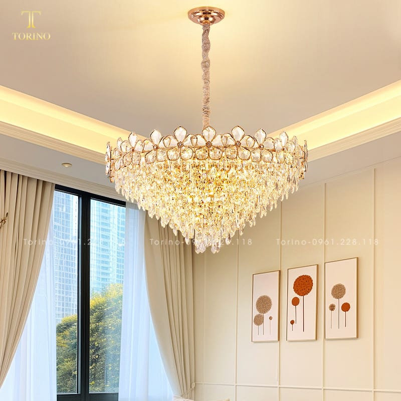 Đèn chùm pha lê hiện đại DCH-3801-60 11 Đèn chùm pha lê hiện đại DCH-3801-60